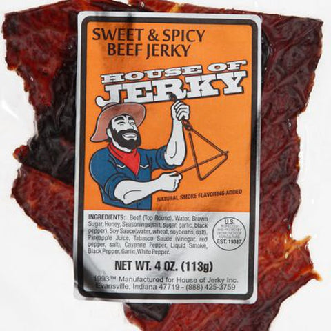 Sweet & Spicy Beef Jerky
